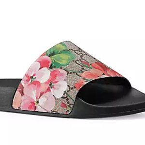 Gucci Floral Sandals - Size 8